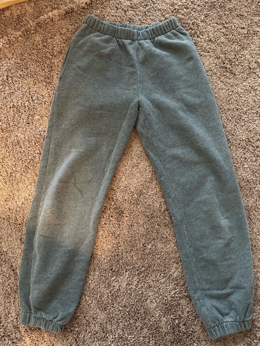 Brandy Melville Gray Fleece Joggers